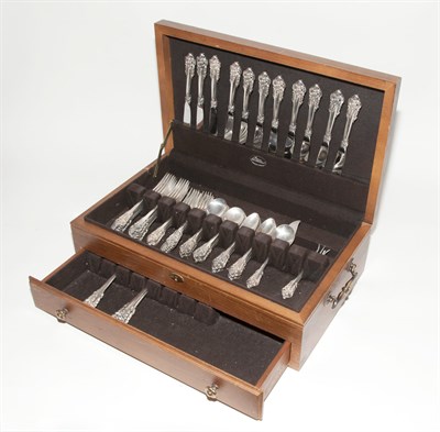 Lot 403 - Wallace Sterling Silver Grand Baroque Pattern...