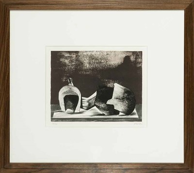 Lot 152 - Henry Moore (1898-1986) MOTHER AND CHILD WITH...