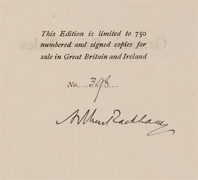 Lot 116 - RACKHAM, ARTHUR The Fairy Tales of the...