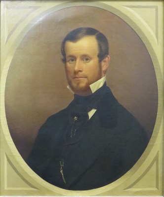 Lot 10 - American School 19th Century Portrait of a...