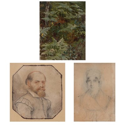 Lot 87 - 19th Century School Forest Signed indistinctly...