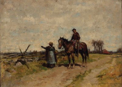Lot 49 - Alfred Wordsworth Thompson American, 1840-1896...