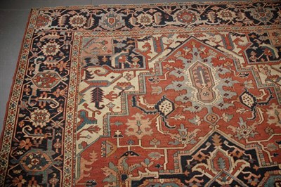 Lot 653 - Heriz Carpet Northwest Persia, last quarter of...