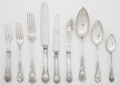 Lot 270 - Posen 800 Quality Silver Partial Flatware...