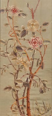 Lot 420 - Group of Three Japanese Silk Textiles 20th...