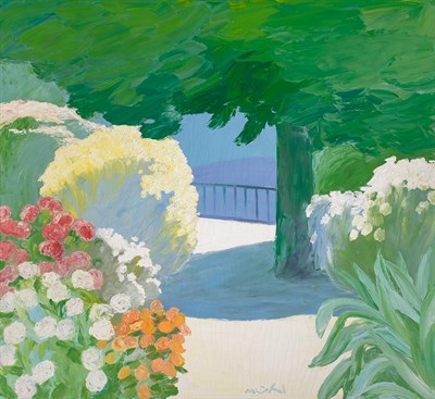 Lot 114 - Roger Muhl French, 1929-2008 La Terrasse...