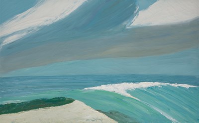 Lot 115 - Roger Muhl French, 1929-2008 La Vague Signed...