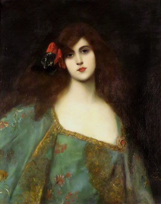 Lot 101 - Rudolf Johann Weisse Swiss, 1846-1933 Portrait...
