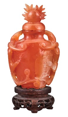 Lot 223 - Chinese Carnelian Snuff Bottle The high...