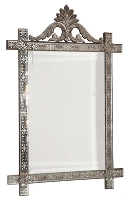 Lot 218 - Venetian Style Mirror Framed Mirror Height 54...