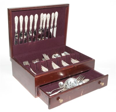 Lot 228 - Stieff Sterling Silver Repousse Pattern...