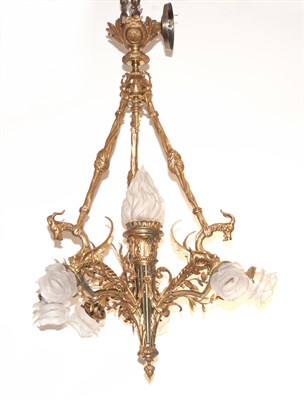Lot 463 - Louis XVI Style Gilt-Metal and Glass...