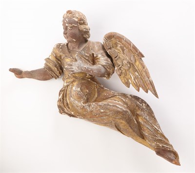 Lot 350 - Pair of Continental Painted and Parcel...