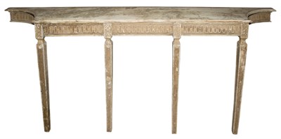 Lot 359 - Louis XVI Style Painted Console The...