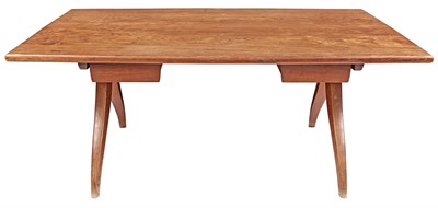 Lot 199 - Jere Osgood Fruitwood Desk 1976 Height 28...