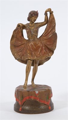 Lot 362 - Bergman Cold Painted Bronze Hidden Erotic...