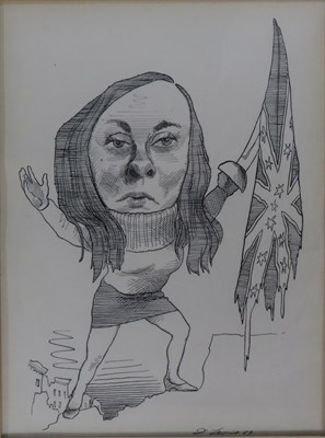 Lot 59 - David Levine American, 1926-2009 (i) Norman...