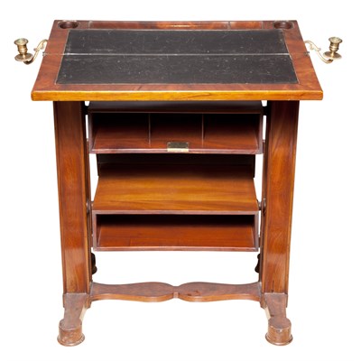 Lot 333 - Empire Mahogany Table à Écrire Height 32 3/4...