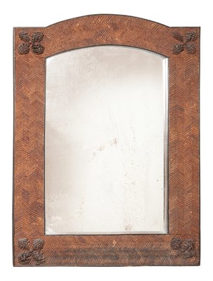 Lot 450 - American Rustic Style Pine Cone Decorated...