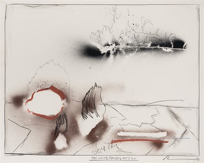 Lot 225 - Robert Wilson American, b. 1941 The White...