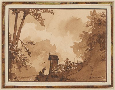 Lot 58 - Francois Marius Granet French, 1775-1849...