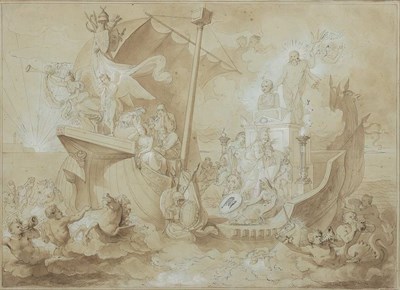 Lot 3 - Benjamin West American/British, 1738-1820...