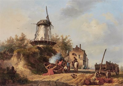 Lot 68 - Laurent Herman Redig Belgian, 1822-1861...