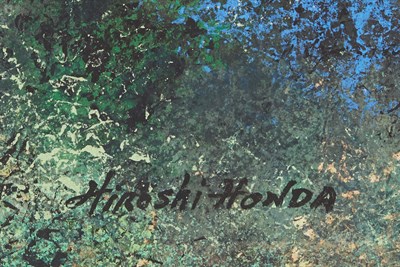 Lot 17 - Hiroshi Honda (1910-1970) Abstract Signed...