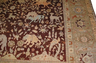 Lot 585 - Indo-Tabriz Carpet India, contemporary The...