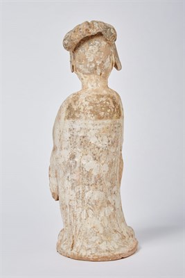 Lot 54 - Chinese Painted Pottery Model of a 'Fat Lady'...