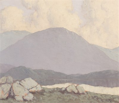 Lot 55 - Paul Henry Irish, 1876-1958 Landscape, West...