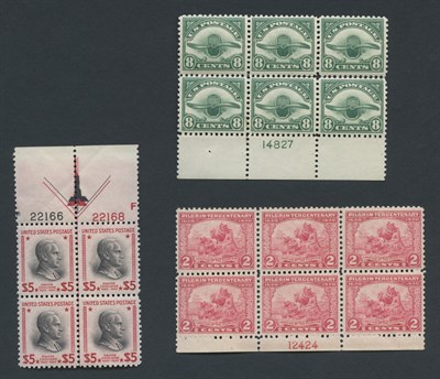 Lot 1044 - United States Plate Block Collection 1920 to...