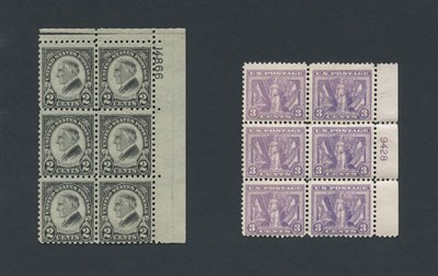 Lot 1045 - United States Plate Block Collection 1919 to...