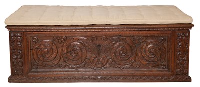 Lot 578 - Italian Renaissance Style Walnut Cassone...