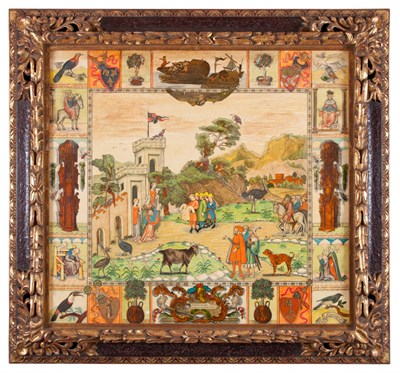 Lot 152 - Continental Lacca Povera Picture