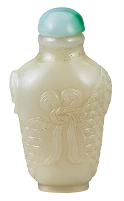 Lot 226 - Chinese Celadon Jade Snuff Bottle Of high...