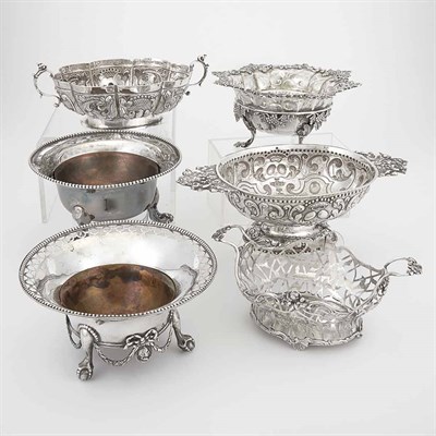 Lot 386 - Group of Dutch Silver Table Articles 18th/19th...