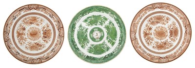 Lot 134 - Pair of Chinese Export Porcelain Brown...
