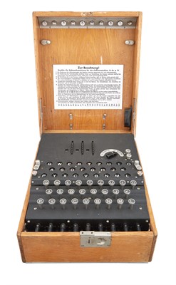 Lot 33 - THREE-ROTOR SERVICE ENIGMA MACHINE (ENIGMA I)....