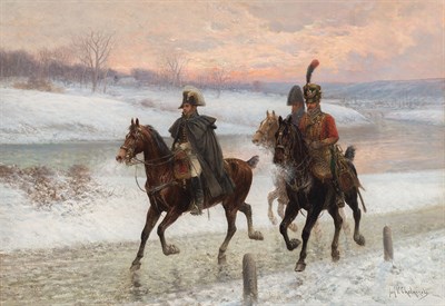 Lot 3 - Jan van Chelminski Polish, 1851-1925 Napoleon...