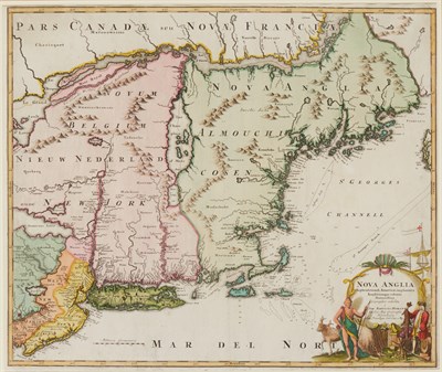 Lot 207 - HOMANN, JOHANN BAPTISTE Nova Anglia...