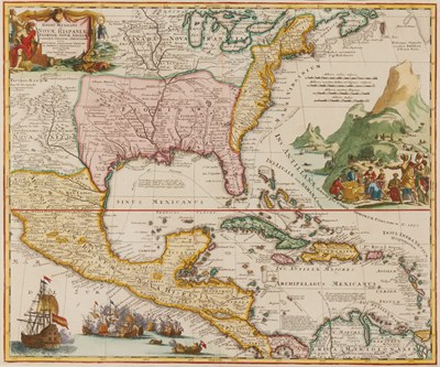 Lot 205 - HOMANN, JOHANN BAPTIST Regni Mexicani seu...