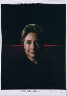Lot 125 - WILSON, ROBERT Hillary Rodham Clinton....