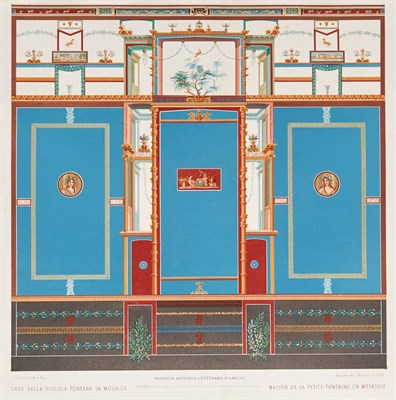 Lot 240 - [CHROMOLITHOGRAPHY] Domus Vettiorum. La...