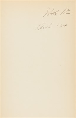 Lot 407 - STEIN, GERTRUDE The Autobiography of Alice B....