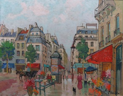 Lot 53 - Constantin Kluge French, 1912-2003 Boulevard...