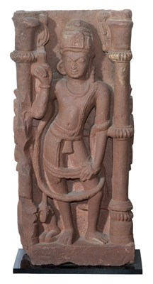 Lot 402 - Indian Sandstone Figure of a Woman Height 23...