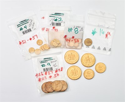 Lot 1142 - Mexico Coin Group Lot of thirty-eight coins,...