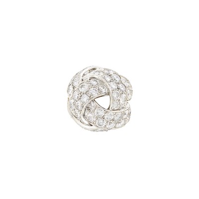 Lot 291 - Gold, Platinum and Diamond Ring, Tiffany & Co., Schlumberger