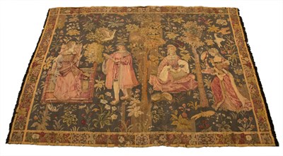 Lot 599 - Jacquard-Loom Machine Made Tapestry France,...